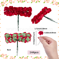 144Pcs Paper Artificial Rose Flower&nbsp;DIY-SP0005-95B