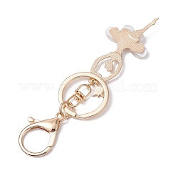 Alloy Rhinestone Keychains&nbsp;KEYC-JKC01019