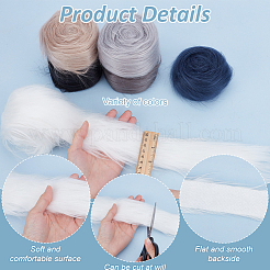 6Pcs 6 Colors Artificial Wool Costume Accessories&nbsp;DIY-FG0007-54