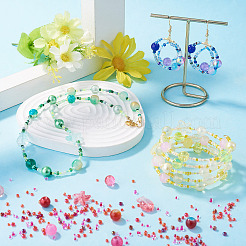 1Bag Mixed Styles Glass Beads&nbsp;GLAA-TADJ0001-10B