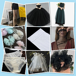 2M Polyester Elastic Mesh Fabrics&nbsp;DIY-NB0013-14B