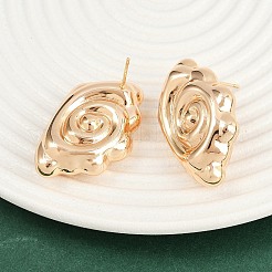 Brass Stud Earrings&nbsp;EJEW-H168-04G
