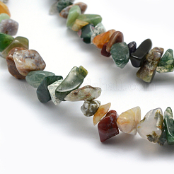 Natural Indian Agate Beads Strands&nbsp;X-G-P332-13