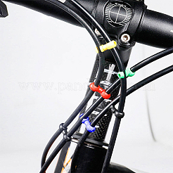 40Pcs 2 Colors Resin Bicycle Cable Buckles&nbsp;FIND-HY0002-91