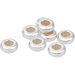 8Pcs 925 Sterling Silver Spacer Beads&nbsp;STER-BC0001-61A