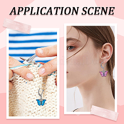 24Pcs 6 Colors Alloy Enamel Pendant Decorations&nbsp;HJEW-SC00046