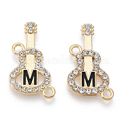 Alloy Black Enamel Connector Charms&nbsp;ENAM-T013-08KC-M