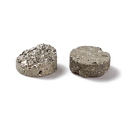 Electroplate Natural Druzy Agate Cabochons&nbsp;G-A205-13