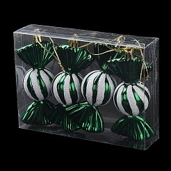 Christmas Electroplate Plastic Candy Pendants Decorations&nbsp;KY-D020-01D