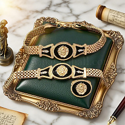 Zinc Alloy Enamel Pendant Necklaces & Bracelets & Rings Sets&nbsp;FS-WG03226-01