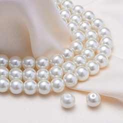 Eco-Friendly Dyed Glass Pearl Round Beads&nbsp;HY-BC0001-8mm-RB011