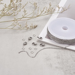 10M 304 Stainless Steel Cable Chains&nbsp;DIY-YW0003-59