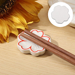 Porcelain Chopstick Stand&nbsp;AJEW-WH0031-86A