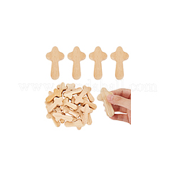 20Pcs Wooden Cross Wall Ornaments&nbsp;AJEW-GA0007-33