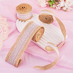 3 Rolls 3 Styles Burlap Ribbon&nbsp;OCOR-TA0003-89