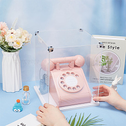 Transparent Acrylic Minifigures Display Case&nbsp;ODIS-WH0043-92A