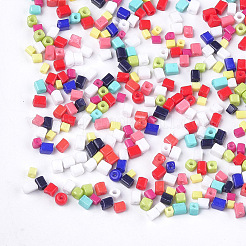 Baking Paint Glass Beads&nbsp;SEED-S023-11A-M