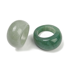 Natural Green Aventurine Finger Rings for Unisex&nbsp;RJEW-C128-01B