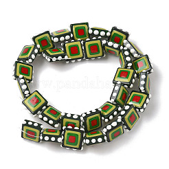 Baking Paint Glass Enamel Beads&nbsp;LAMP-S079-14G