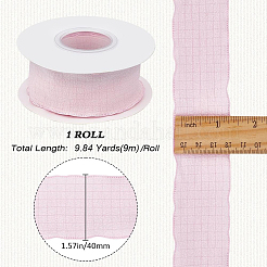 Polyester Ruffled Ribbon for Sewing Decoration&nbsp;OCOR-WH20007-02C