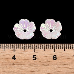 UV Plating Opaque Acrylic Bead Cap&nbsp;OACR-K001-41