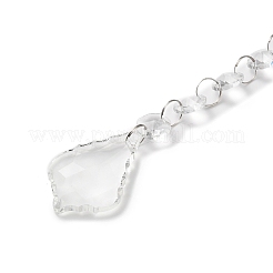 Quartz Crystal Pendant Decorations&nbsp;HJEW-M007-05C-P