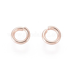 304 Stainless Steel Open Jump Rings&nbsp;X-STAS-O098-02RG-01