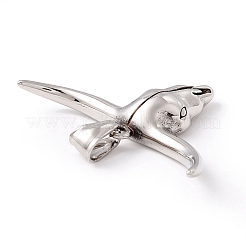 Tibetan Style 304 Stainless Steel Pendants&nbsp;STAS-P305-41AS