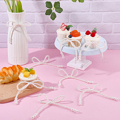 12Pcs Plastic Imitation Pearl Beads Cake Decoration&nbsp;AJEW-CP0010-61A