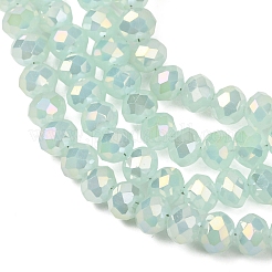 Electroplate Glass Beads Strands&nbsp;EGLA-A034-J6mm-T02