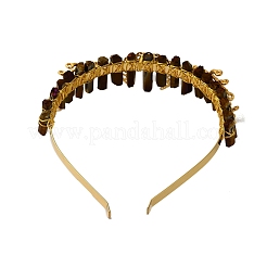 Natural Quartz with Metal Hair Bands&nbsp;PW-WG644CB-03