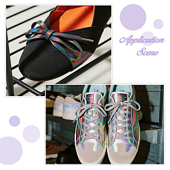 10 Pairs 10 Colors Polyester Cord Shoelace&nbsp;AJEW-FH0006-73