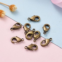 Brass Lobster Claw Clasps&nbsp;KK-901-AB-NF