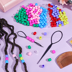 560Pcs 8 Colors Plastic Beads&nbsp;KY-PH0002-31