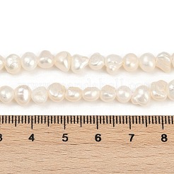 Natural Cultured Freshwater Pearl Beads Strands&nbsp;PEAR-P064-19G-05A-01