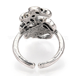 Enamel Adjustable Alloy Cuff Finger Rings&nbsp;RJEW-S038-013