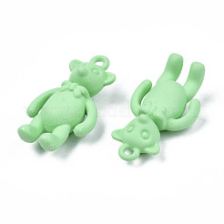 Rack Plating Spray Painted Alloy Pendants&nbsp;PALLOY-N172-001-05