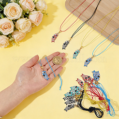 16Pcs 4 Colors Polyester Notebook Elastic Ropes&nbsp;HJEW-OC00387