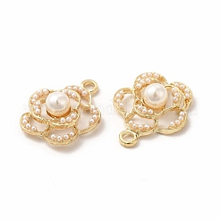 ABS Plastic Imitation Pearl Pendants&nbsp;PALLOY-I217-17G