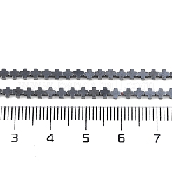 Synthetic Non-magnetic Hematite Beads Strands&nbsp;G-J211-A01-01