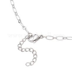 Brass Figaro Chain Slider Necklaces Making&nbsp;AJEW-JB01491-02
