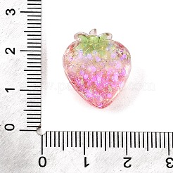 Gradient Color Transparent Resin Imitation Fruit Cabochons&nbsp;RE-CBA7537-02