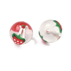 Transparent Glass Enamel Beads&nbsp;GLAA-P078-01A-03