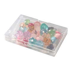 26Pcs 13 Styles Luminous Resin Mushroom Desk Decoration&nbsp;FIND-XCP0003-22