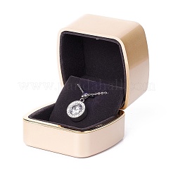 Square Plastic Jewelry Pendant Boxes&nbsp;OBOX-F005-02C