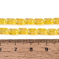 Electroplate Transparent Glass Beads Strands&nbsp;LS-EGLA-Q132-03A-A03