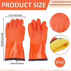 Plastic Work Warm Gloves&nbsp;AJEW-WH0871-75