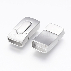 Tarnish Resistant 304 Stainless Steel Bayonet Clasps&nbsp;STAS-G143-36P