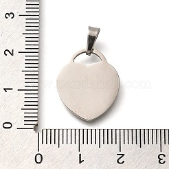 304 Stainless Steel Pendants&nbsp;STAS-Z119-29P