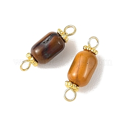 Natural Mookaite Beaded Connector Charms&nbsp;PALLOY-JF05976